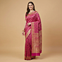 Pure Banarasi Handloom Katan Silk | Pink