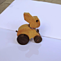 WOODEN RABBIT TOY