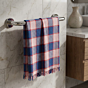 Handloom Checked Bath Towels|Multicolour