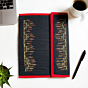 Jute Office File Folder | Multicolour