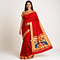 Paithani Silk Saree | Red