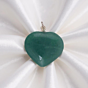 Green Aventurine Heart Pendant for Reiki Healing