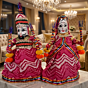 Handcrafted Kathputlis | Pair of 2 | 10x4 inches