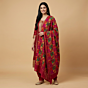 Hand-Embroidered Khaddar Bagh (Shawl) | Multicolour