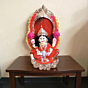 Handcrafted Clay Laxmi Idol | 25x19x9 cm