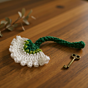 Handmade Crochet Tussle | Green