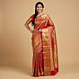 Handloom Salem Silk Maroon Saree 