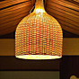 Hanging Bamboo Pendant Light | Bamboo Hanging Light | Dastkar Crafts