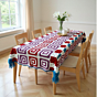 Handmade Crochet Dinning Table Cover | Multicolour