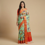 Digital Print Silk Saree