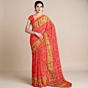 Single Ikat Patola Silk Saree