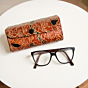 Handcrafted Leather Spectacle Case | 15x8x7 cm