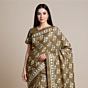 Mulberry Silk Printed Saree(Handloom)