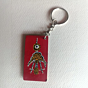 Handcrafted Bhil Pithora Art Key Chain