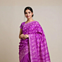 Bengal Cotton Traditional Saree | Orchid Pink
