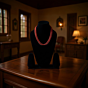 Simple Red Necklace