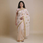 Uppada Jamdani Buta Saree | Peach | 6.5 metres