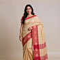 Bengal Soft Cotton Saree | Cream
