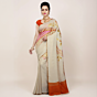 Banarasi Muga Silk Handloom Paisely Saree 