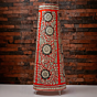 Handcrafted Decorative Lamp - Red