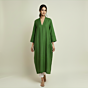 Handcrafted Emerald Green Woollen Tunic | Large