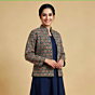 Handblock Printed Women's Cotton Jacket