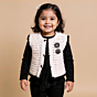 Handmade Kids Woolen Jacket - White