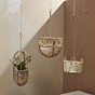 CANE HANGING BASKET SINGLE ANY ONE  DESIGN 