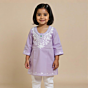 Baby emborided pure cotton kurti