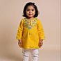 Baby emborided pure cotton kurti