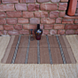Handmade Rug for Coffee Table - Brown