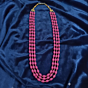 Handmade Beaded Pink Necklace