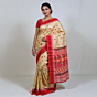 Tussar Silk Saree-Red