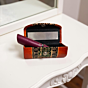 Handcrafted Leather Lipstick Case with Mirror