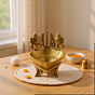Brass Sangu Chakra Diya  KBH07743