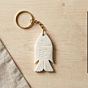 Horn & Bone Work Fish Keychain