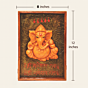 Handcrafted Terrecotta Ganesha Wall Artwork | 8×12 Inches
