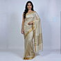 Handloom Chanderi Saree | Off-White