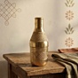 Brass Mukhwas Bottle | 2 x 2 x 5.5 Inch | Yellow