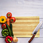 Handcrafted Wooden Chopping Board | Non-Slip