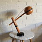 Wooden Study Table Lamp