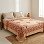 Peach Cotton Bedsheet