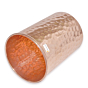 Hammered Copper Water Glass Tumbler | 250 ML