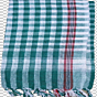 khadi gamcha Green check 