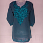 Women Embroidered Pure Cotton short Kurti