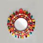Hand Embroidery Mirror Frame for Home