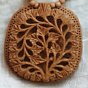 Handcrafted Kadam Wood Pendant Jewellery