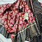 Handmade Handloom silk saree 