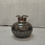 Brass Matka-Style Pot with Design