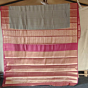 Banarasi Silk Saree | Grey & Pink